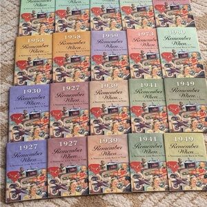 Remember When Kardlet Collection
Take a Stroll down Memory Lane Set of 15 1927+